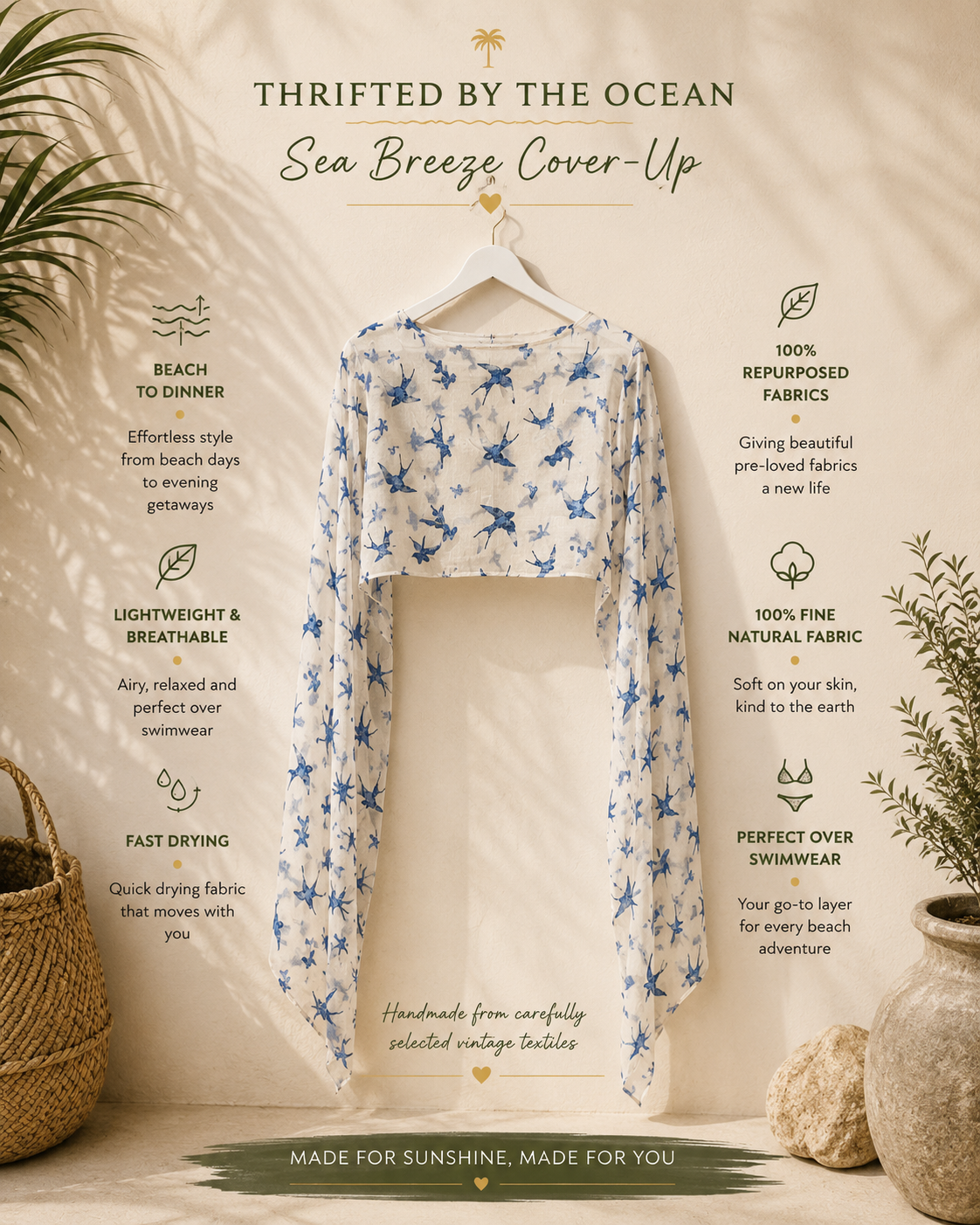 Sea breeze cover up